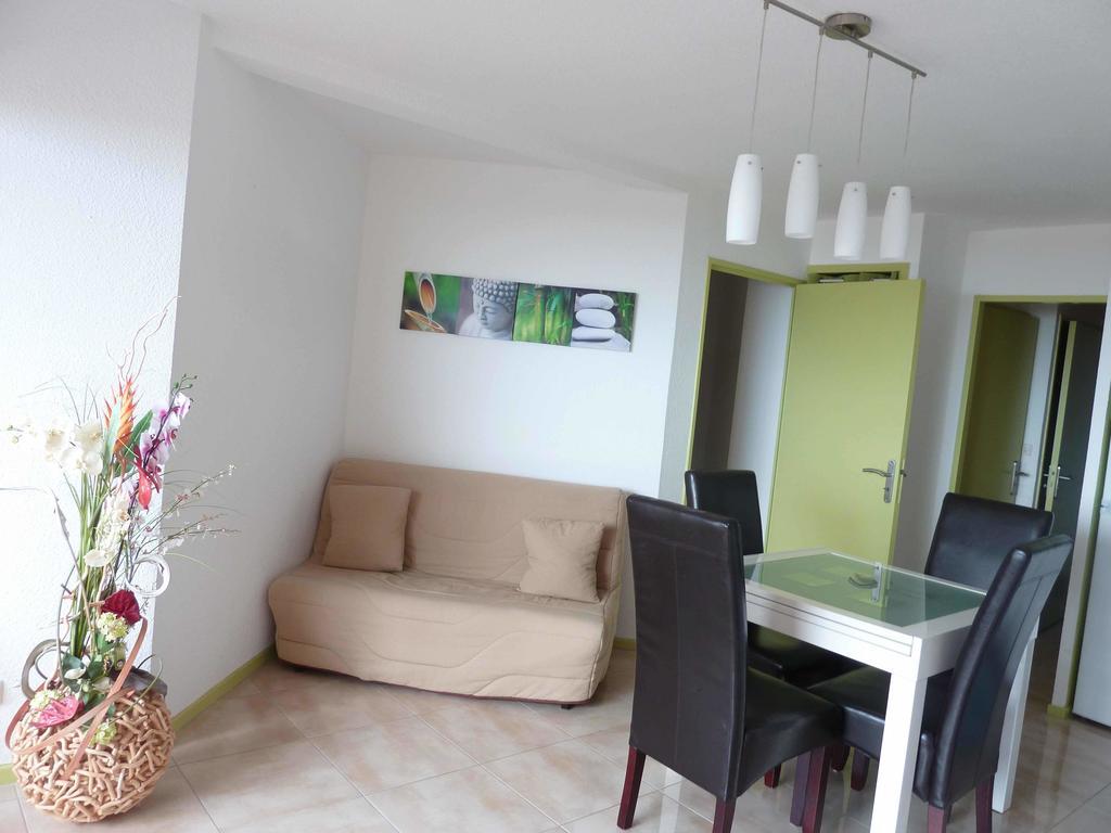 Barcaresa-Agreable Appartement Vue Mer Panoramique Le Barcarès Rum bild
